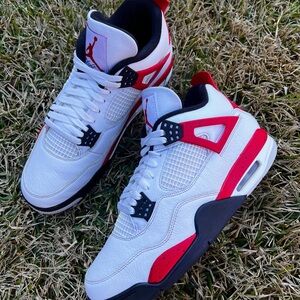 CLEAN Air Jordan 4 Retro Red Cement size 12.5 Womens Shoes
